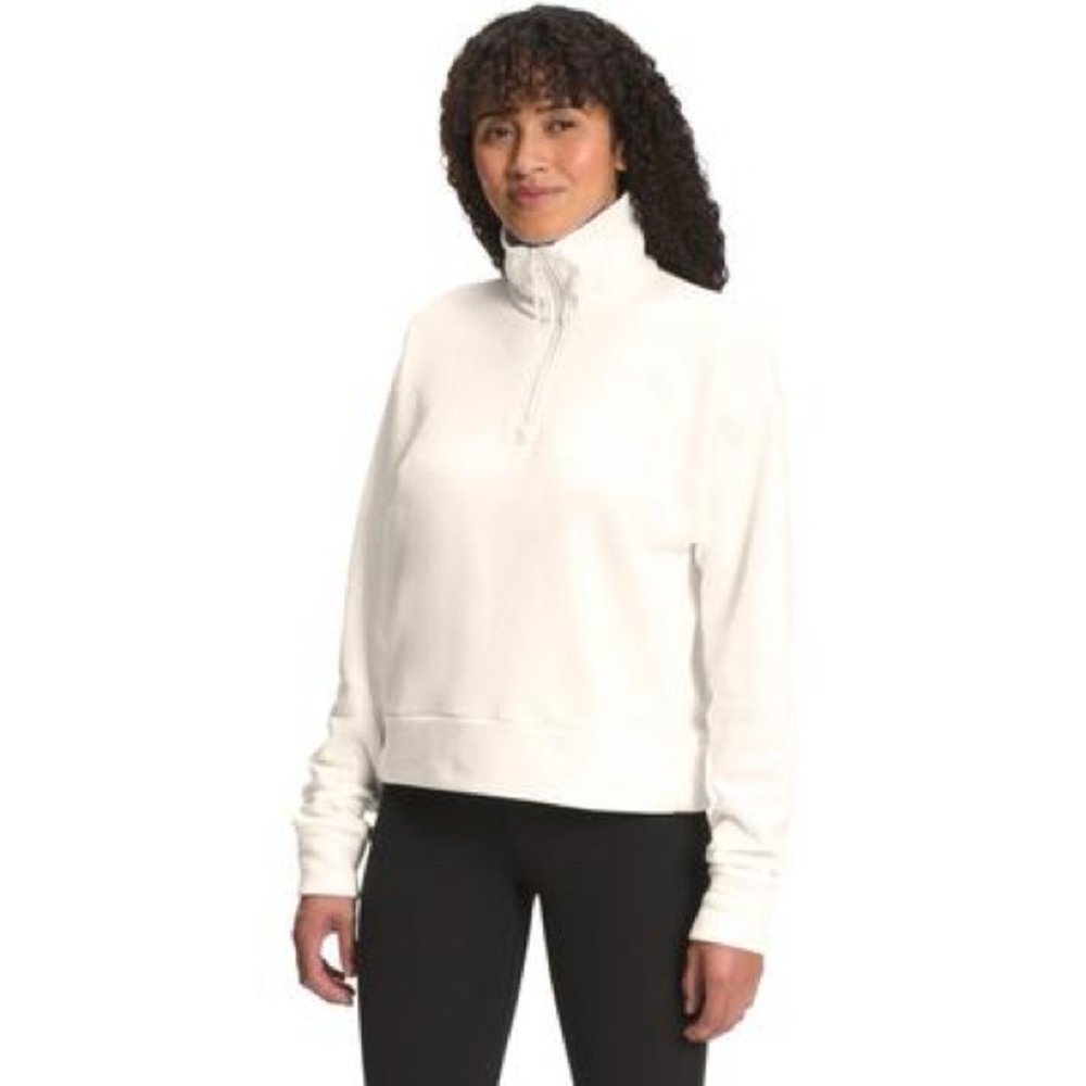 The North Face 1/4 Zip Terry Pullover - Size M